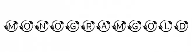 MONOGRAM GOLD  baixar fontes gratis