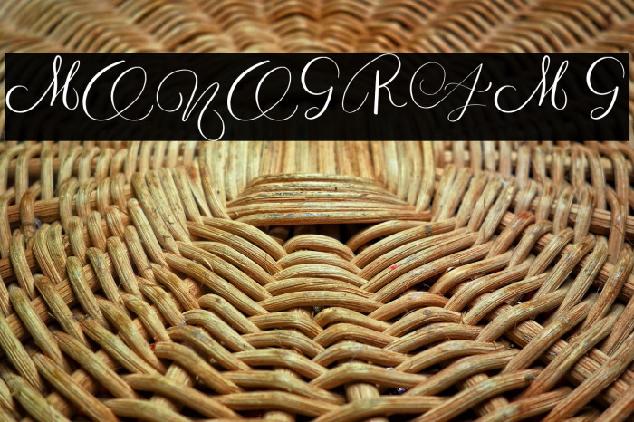 MONOGRAM G Example 1