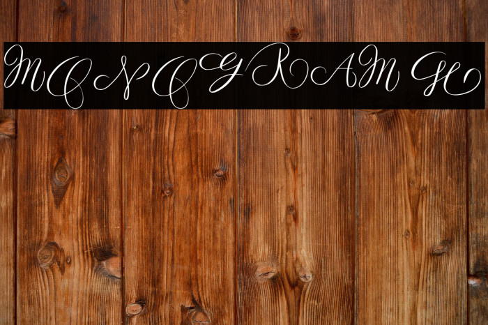 MONOGRAM H Example 1