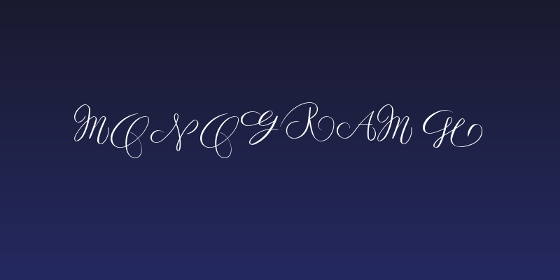 MONOGRAM H Social Header