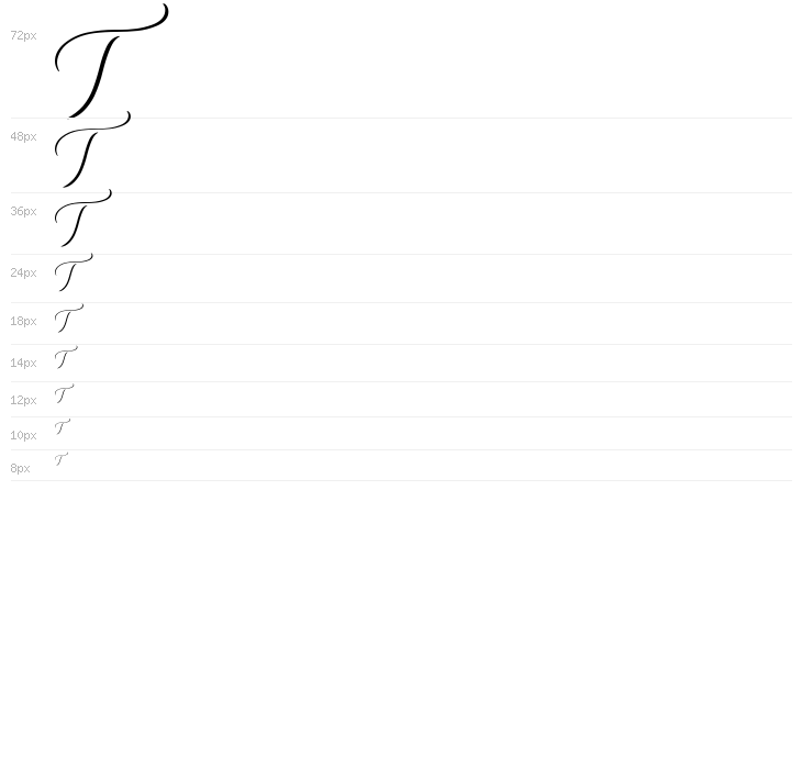 MONOGRAM H Waterfall