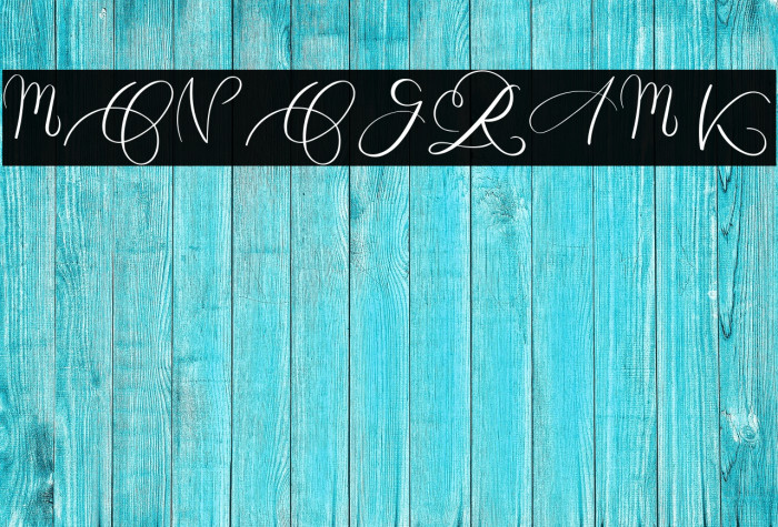 MONOGRAM K Example 1