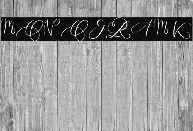 MONOGRAM K Example 1