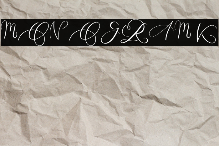 MONOGRAM K Example 2