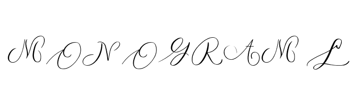 MONOGRAM L  Descarca Fonturi Gratis