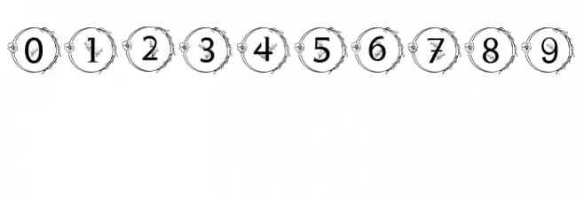 MONOGRAM LEAVES Font OTHER CHARS