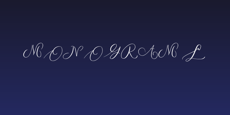 MONOGRAM L Social Header