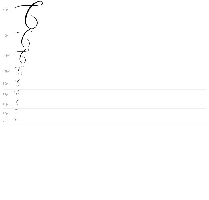 MONOGRAM L Waterfall