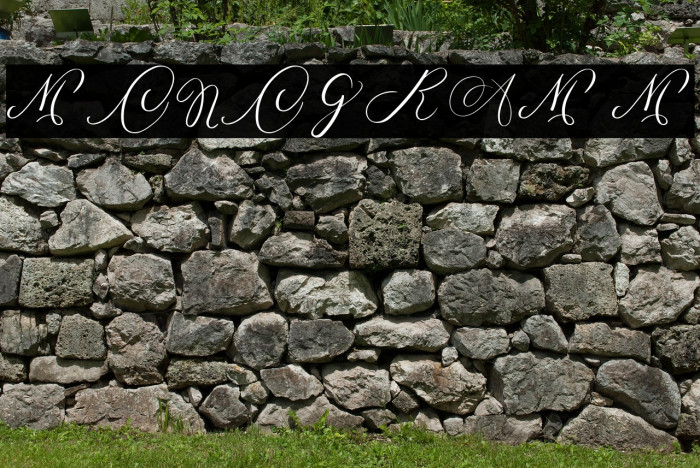 MONOGRAM M Example 1