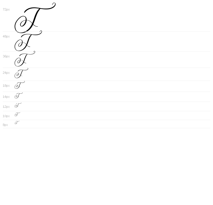 MONOGRAM M Waterfall