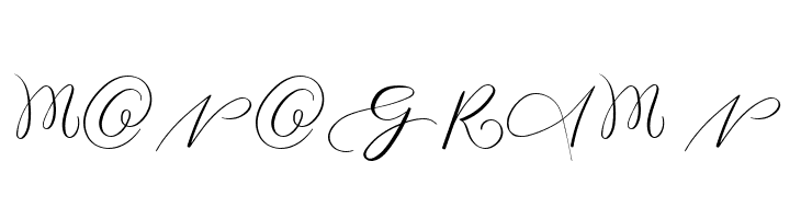 MONOGRAM N  免费字体下载