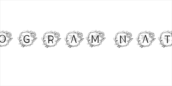 MONOGRAM NATURE Logo