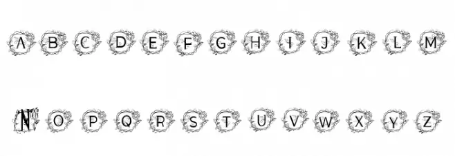 MONOGRAM NATURE Font LOWERCASE