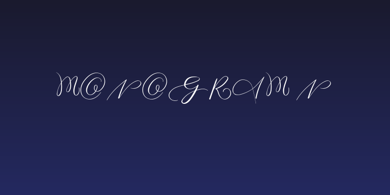 MONOGRAM N Social Header