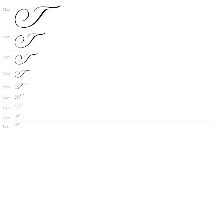 MONOGRAM O Waterfall