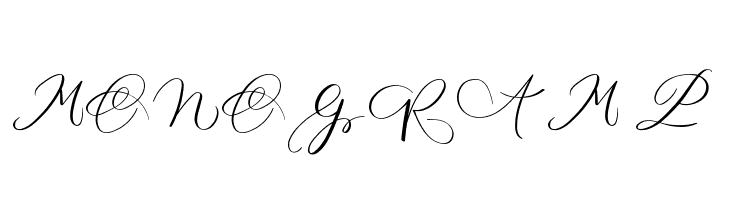 MONOGRAM P  Free Fonts Download