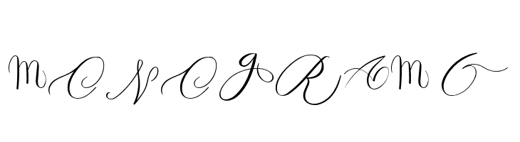 MONOGRAM Q  フリーフォントのダウンロード