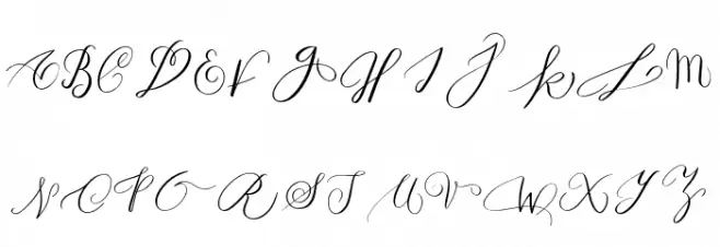MONOGRAM Q Polices MAJUSCULES
