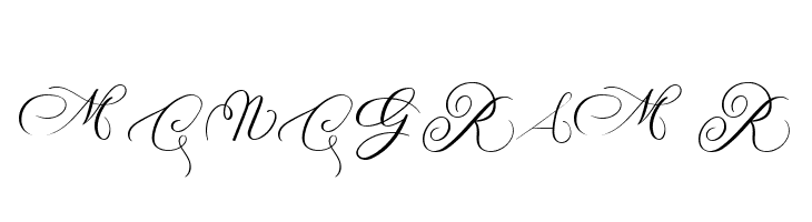 MONOGRAM R  免费字体下载