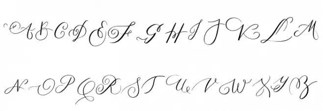 MONOGRAM S Шрифта ВЕРХНИЙ