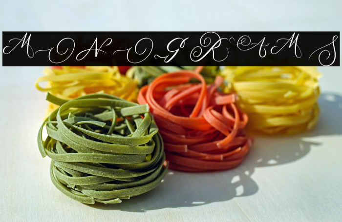 MONOGRAM S Example 3