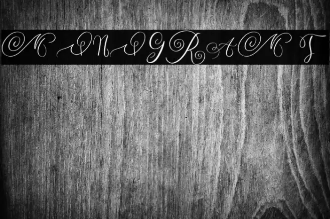 MONOGRAM T Example 1
