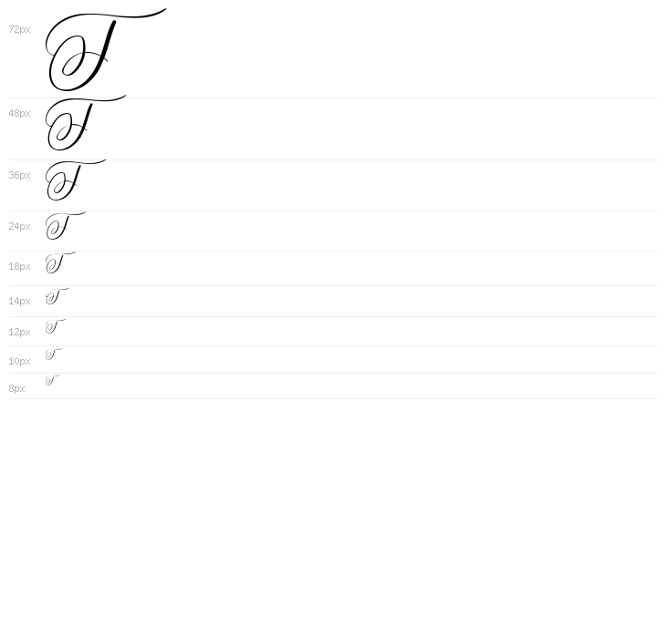 MONOGRAM U Waterfall