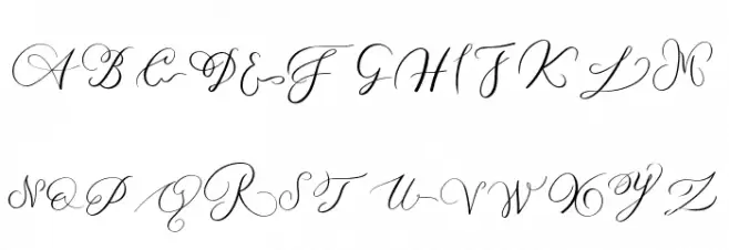 MONOGRAM V Fuentes MAYÚSCULAS