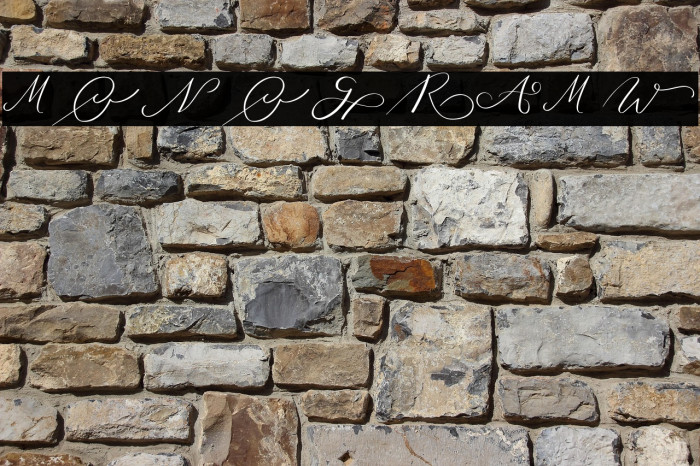 MONOGRAM W Example 1