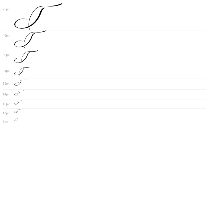 MONOGRAM W Waterfall