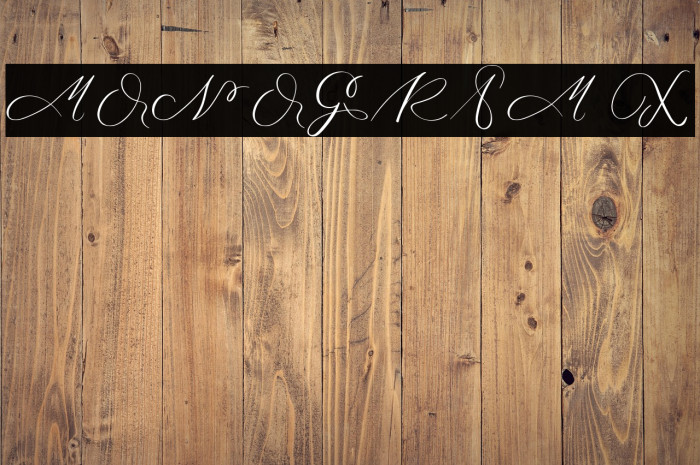 MONOGRAM X Example 1