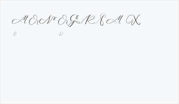 MONOGRAM X Business Card