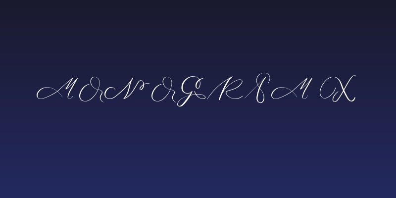 MONOGRAM X Social Header