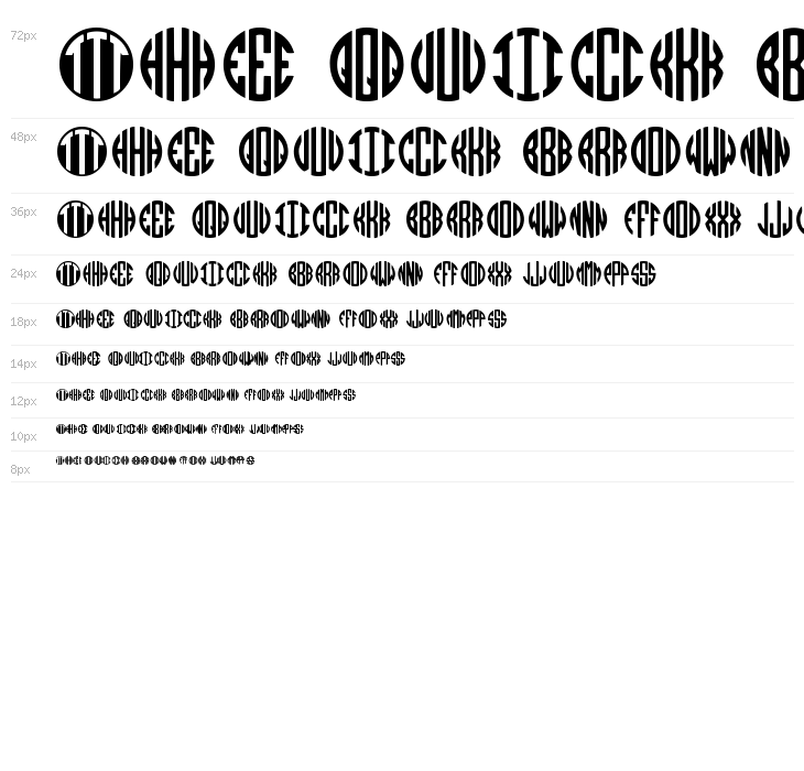 MONOGRAMOS Waterfall