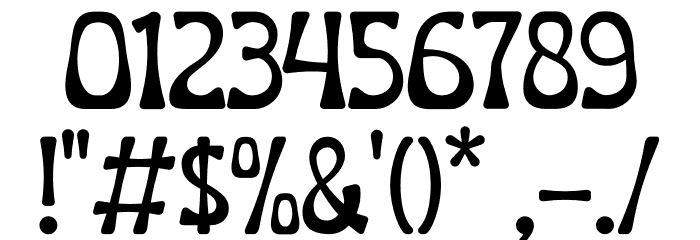 MONOLOSE Font OTHER CHARS