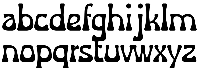 MONOLOSE Font LOWERCASE
