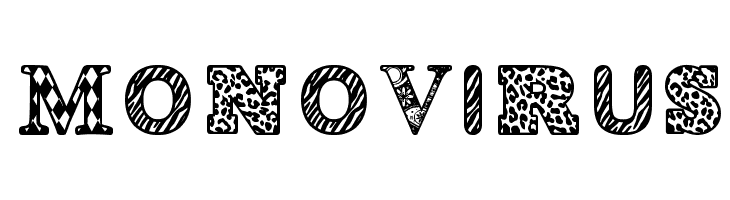 MONOVIRUS  font caratteri gratis