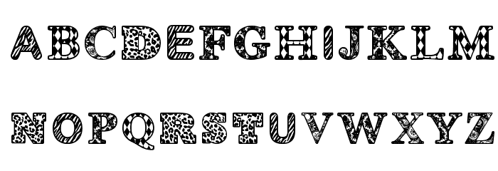 MONOVIRUS Font Litere mici