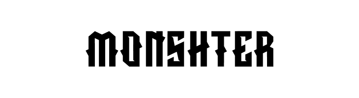 MONSHTER  Free Fonts Download
