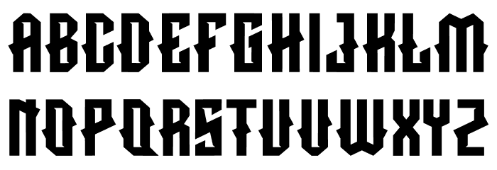MONSHTER Font LOWERCASE