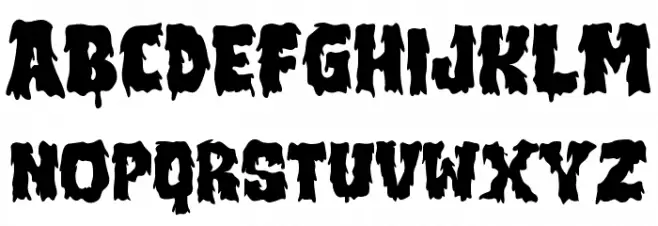 MONSTARIZE Schriftart Groß
