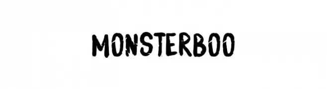 MONSTER BOO  フリーフォントのダウンロード