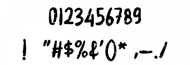 MONSTER BOO Font OTHER CHARS