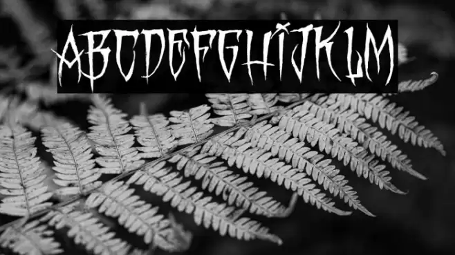 MONSTER PARTY PERSONAL USE Regular Font examples