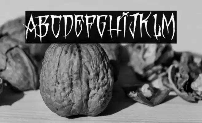 MONSTER PARTY PERSONAL USE Regular Font examples