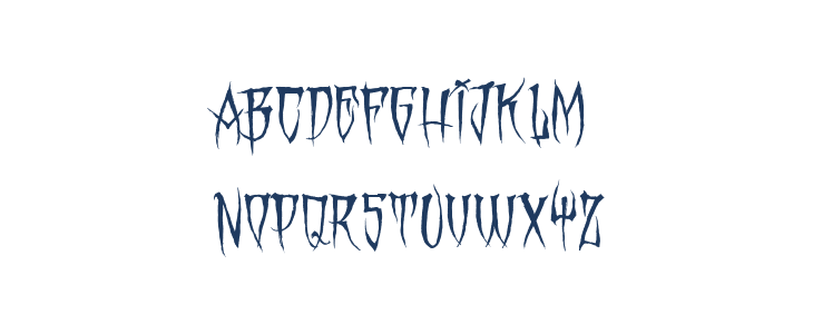 MONSTER PARTY PERSONAL USE Regular Lowercase