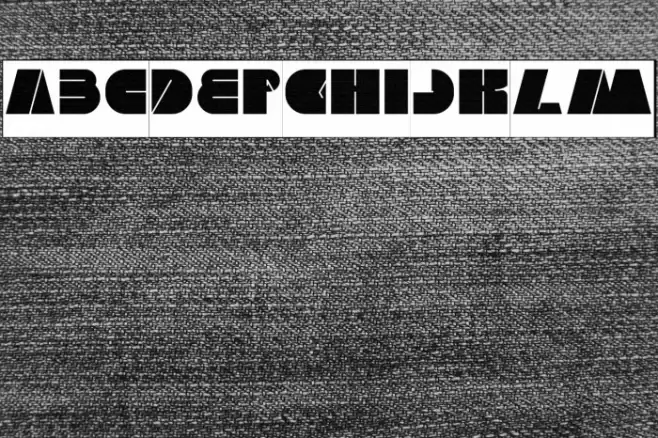 MONSTER ROCK-Inverse Font examples