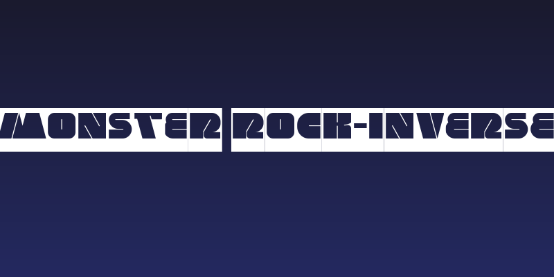 MONSTER ROCK-Inverse Social Header