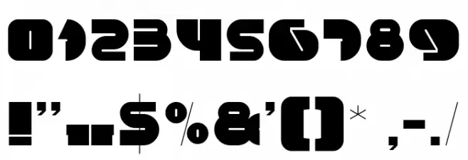 MONSTER ROCK-Light Font OTHER CHARS