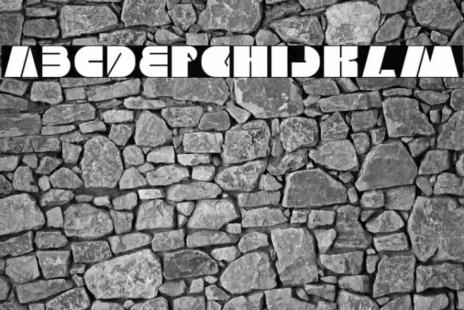 MONSTER ROCK-Light Font examples